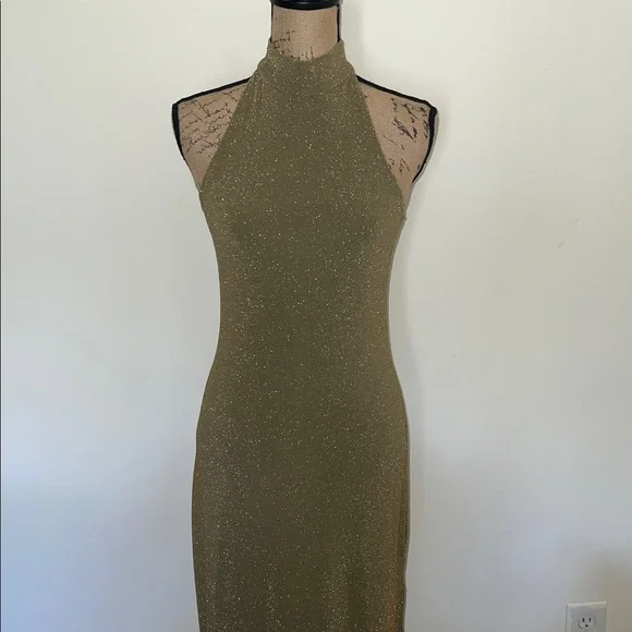 Ralph Lauren Sparkling Green Dress - Picture 3 of 8